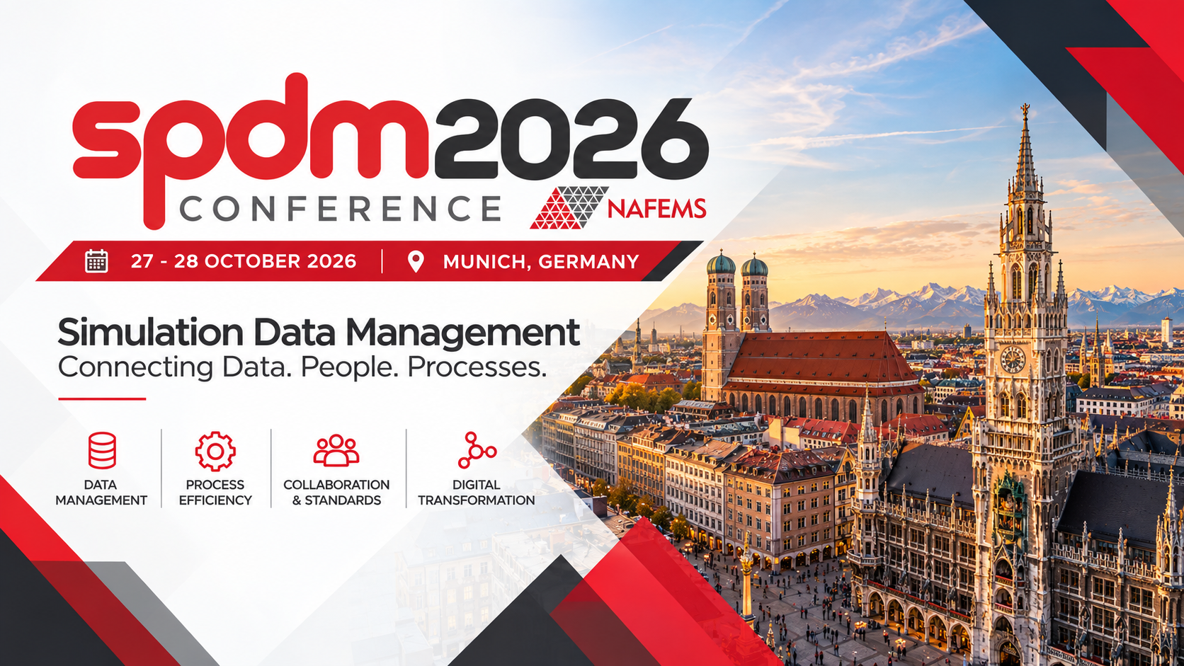NAFEMS SPDM & AI/ML Conference 2026 — Munich